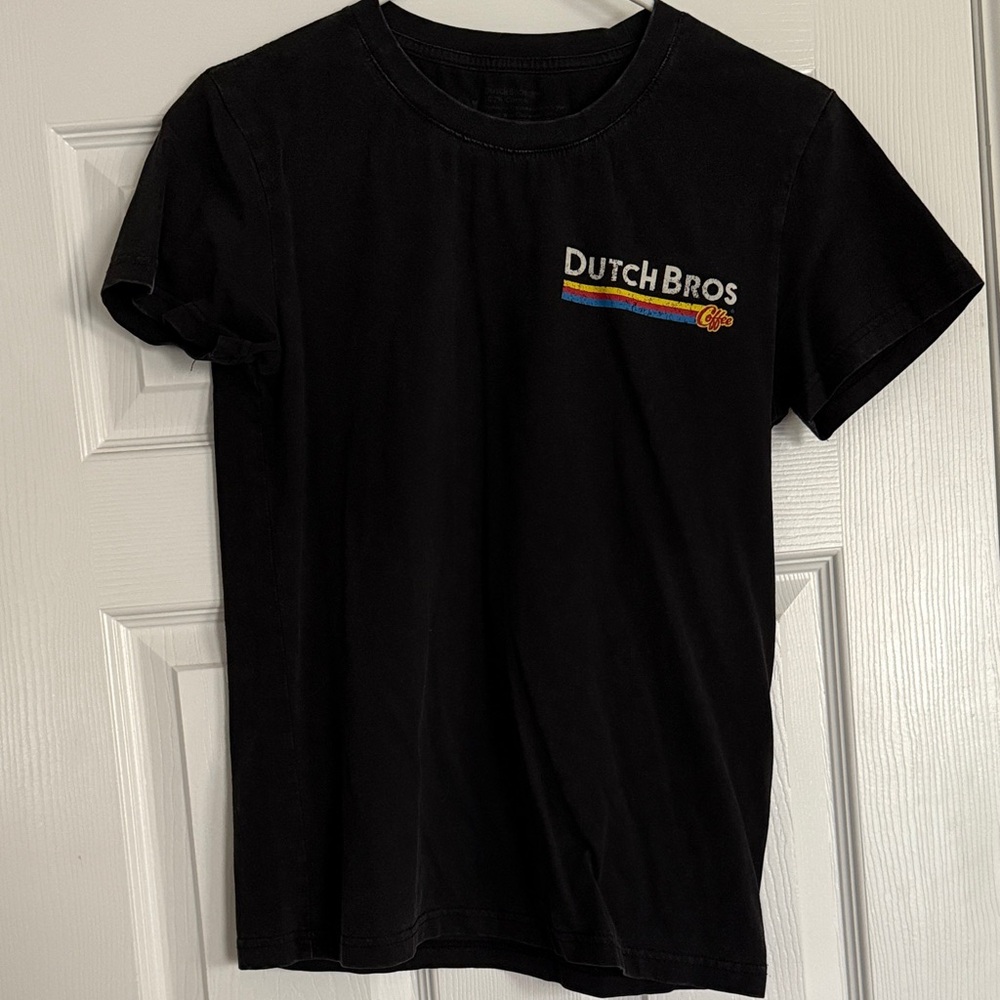 Dutch Bros Basic Black Tee - image 1